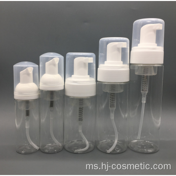 30ml 50ml 60ml 100ml 150ml 200ml Plastic Cosmetics Foam Pump Bottle Foaming Soap Dispenser Bottle (untuk Lash Foaming Cleanser)